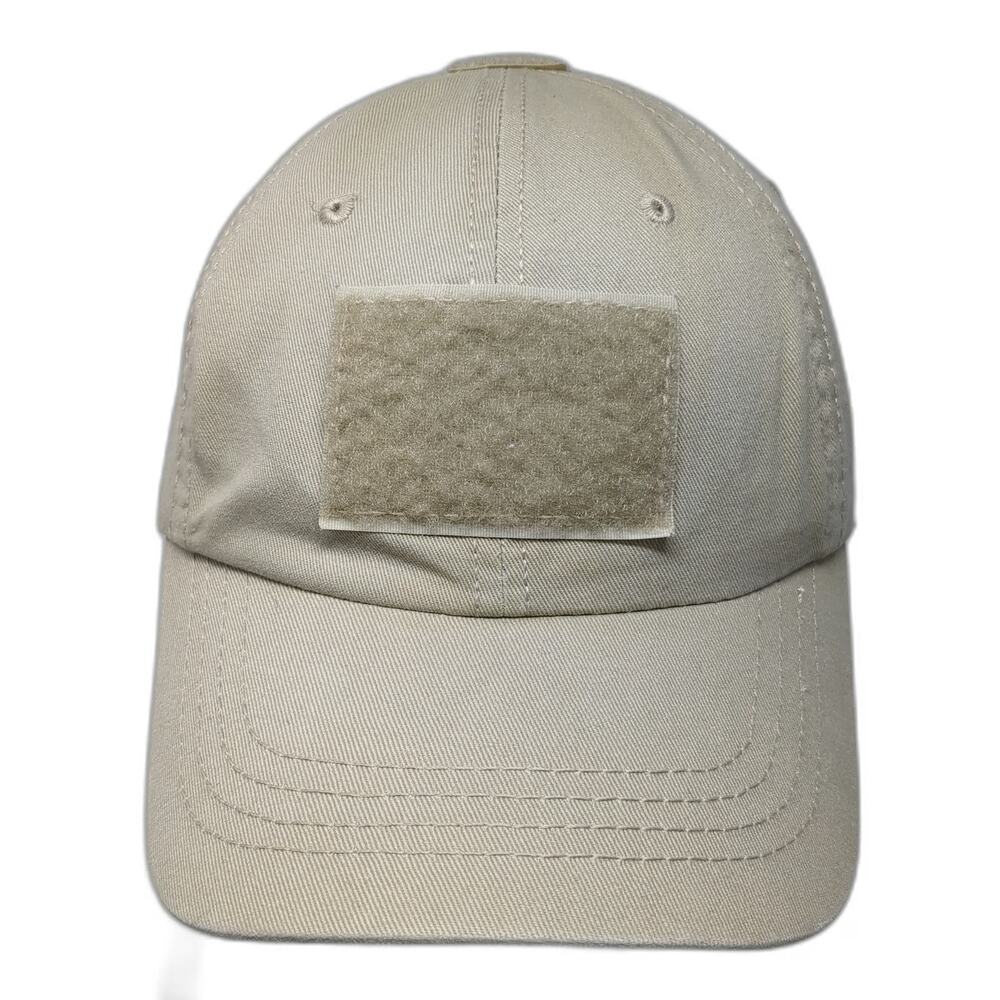 Condor Baseball Cap Beige One Size Adjustable Hook Loop Patch Tactical Hat